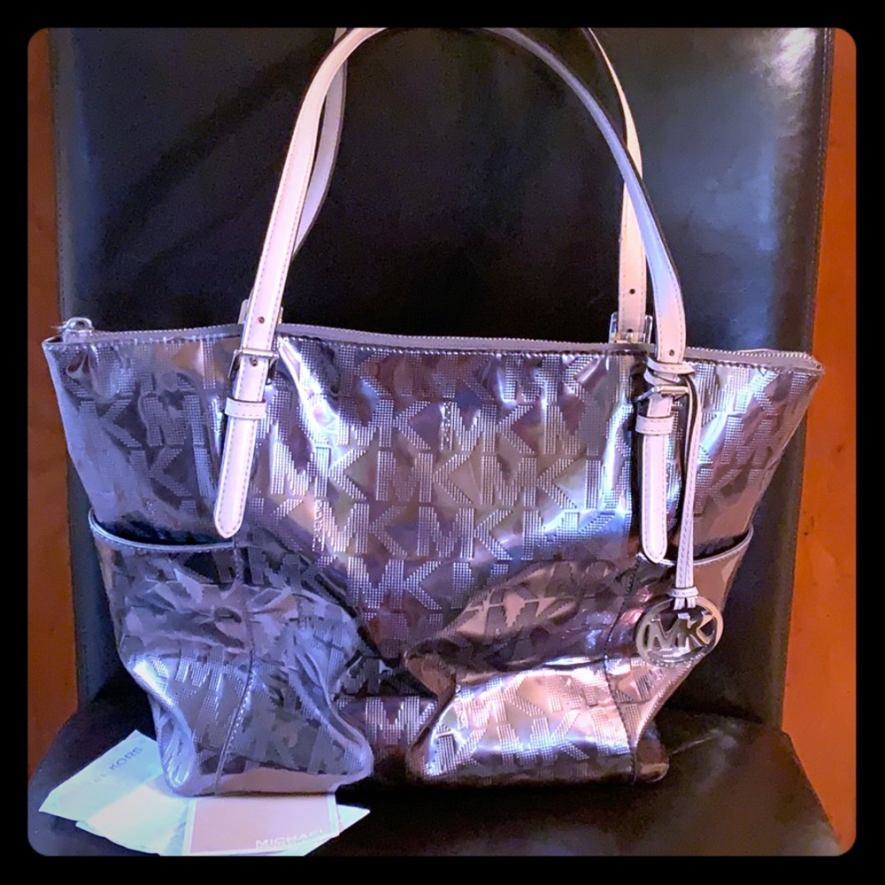 Michael Kors Nickel metallic Tote
